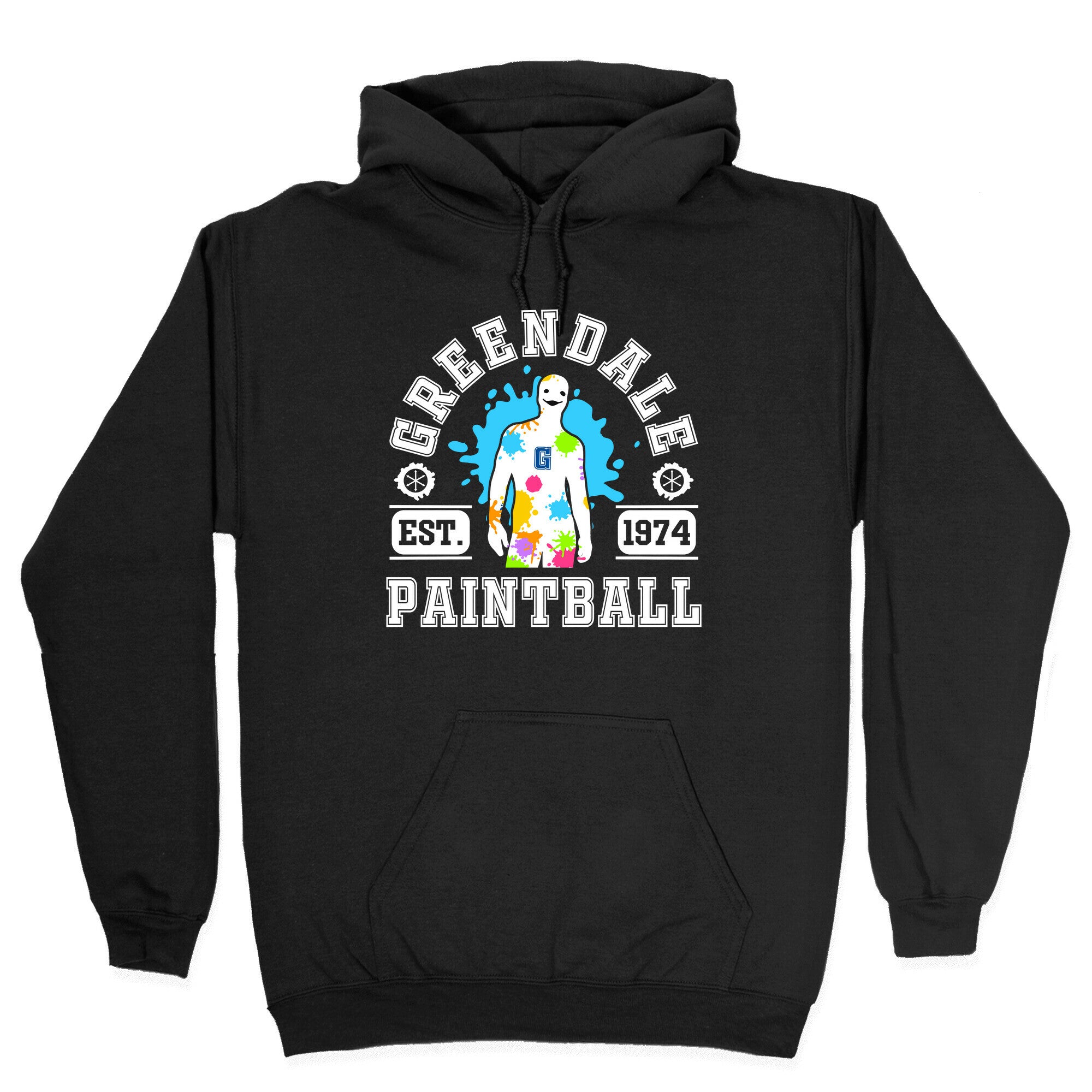 Greendale Community College Paintball Hoodie